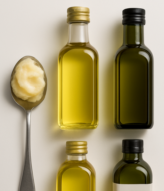 beef tallow and cooking oils like seed oils