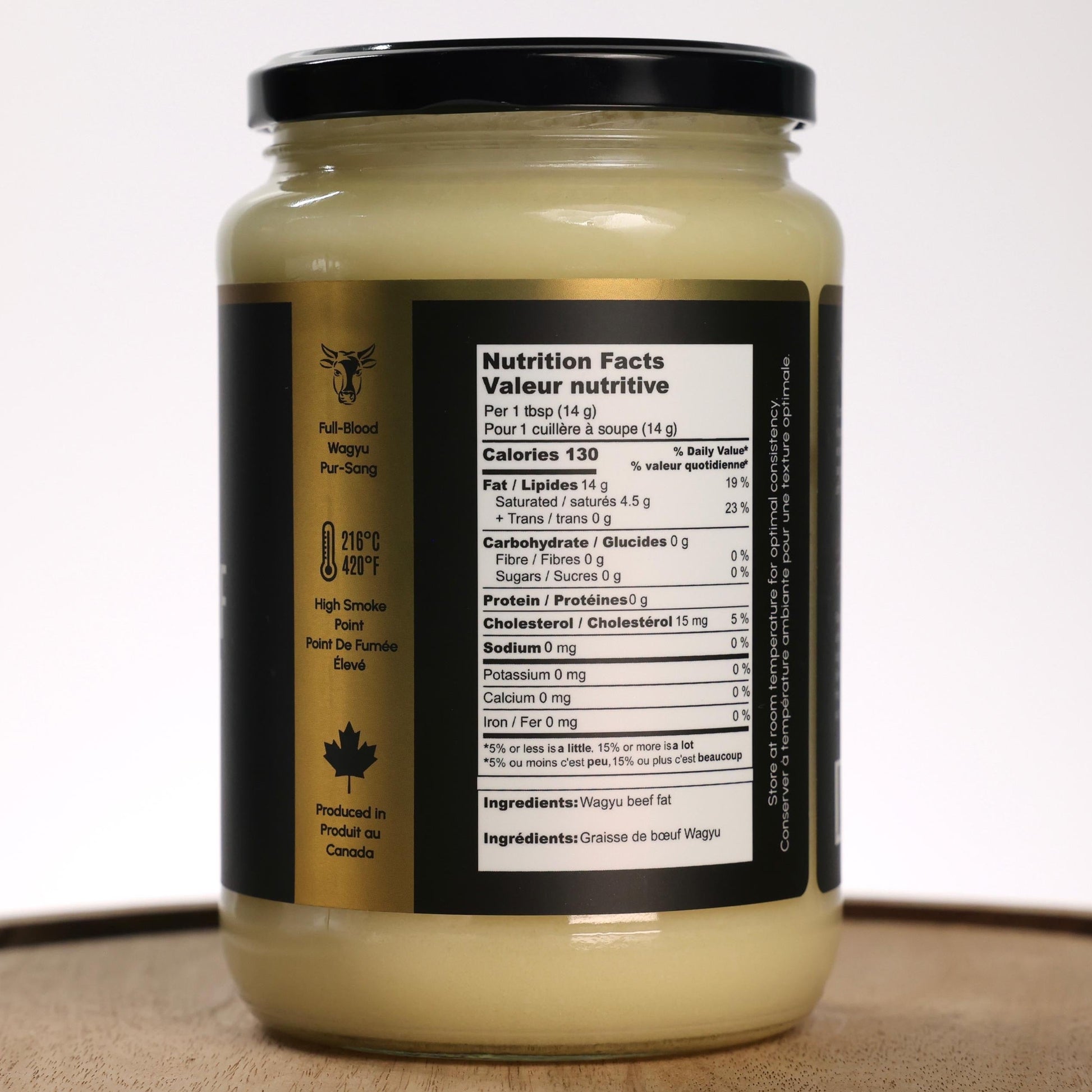 wagyu beef tallow nutritional facts